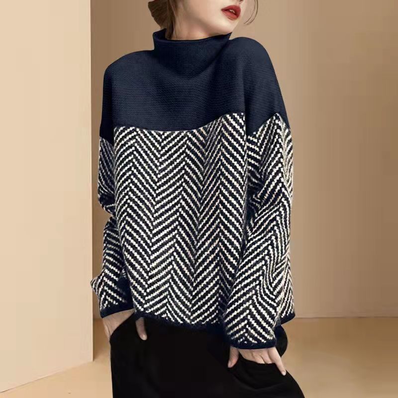Pull chaud contrasté | Marvex