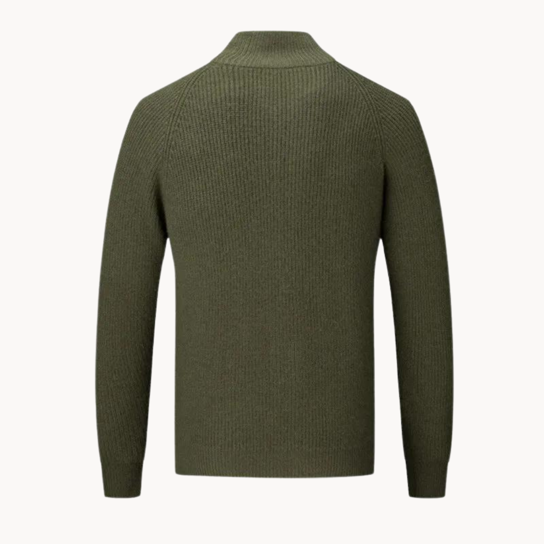 Colton Kaschmirpullover mit Reißverschluss | Marvex