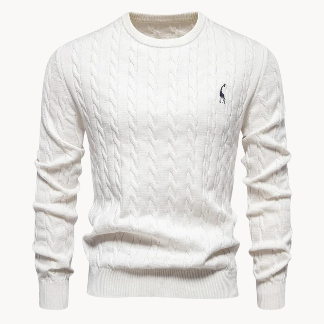 Kosta Zopfstrickpullover | Marvix