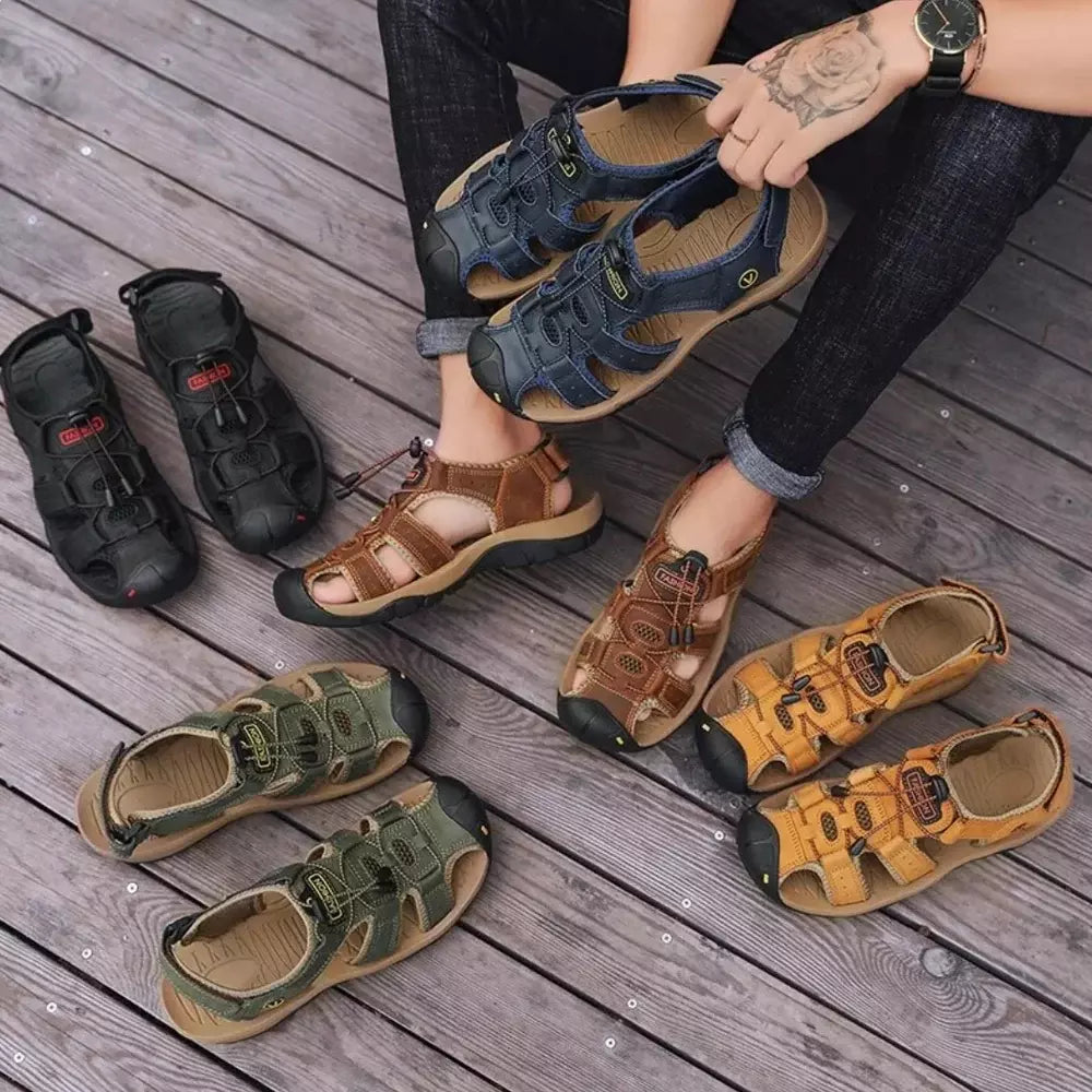 ErgoStride – Bequeme All-Terrain-Sandalen für Herren