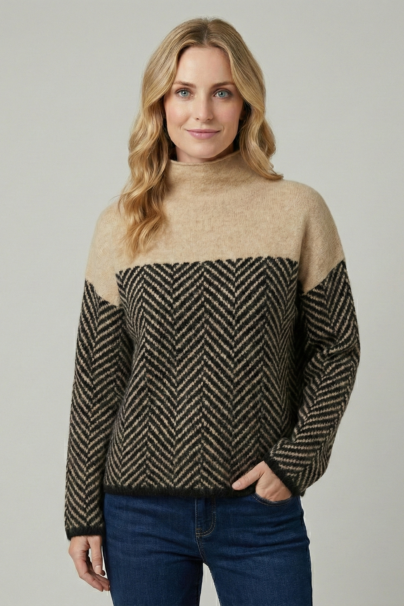 Pull chaud contrasté | Marvex