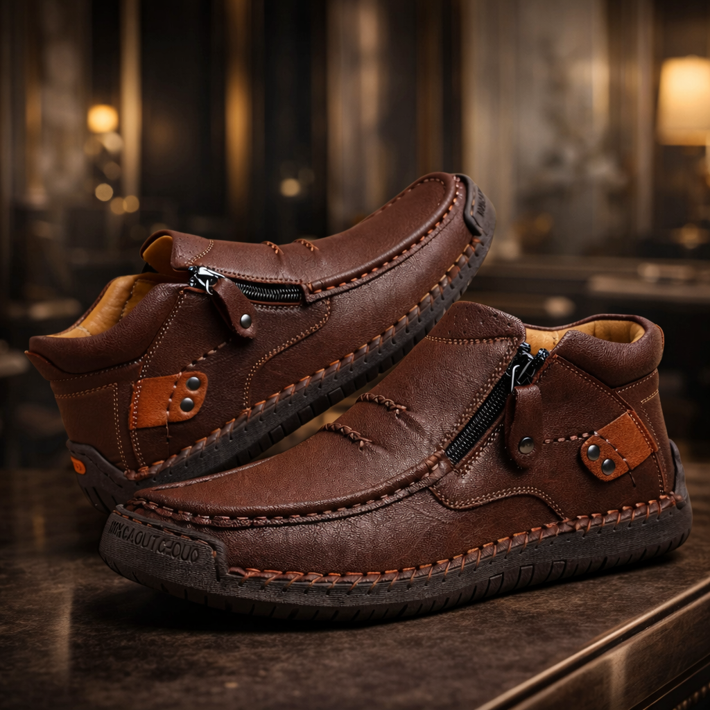 BARTON™ | Komfortable Lederschuhe