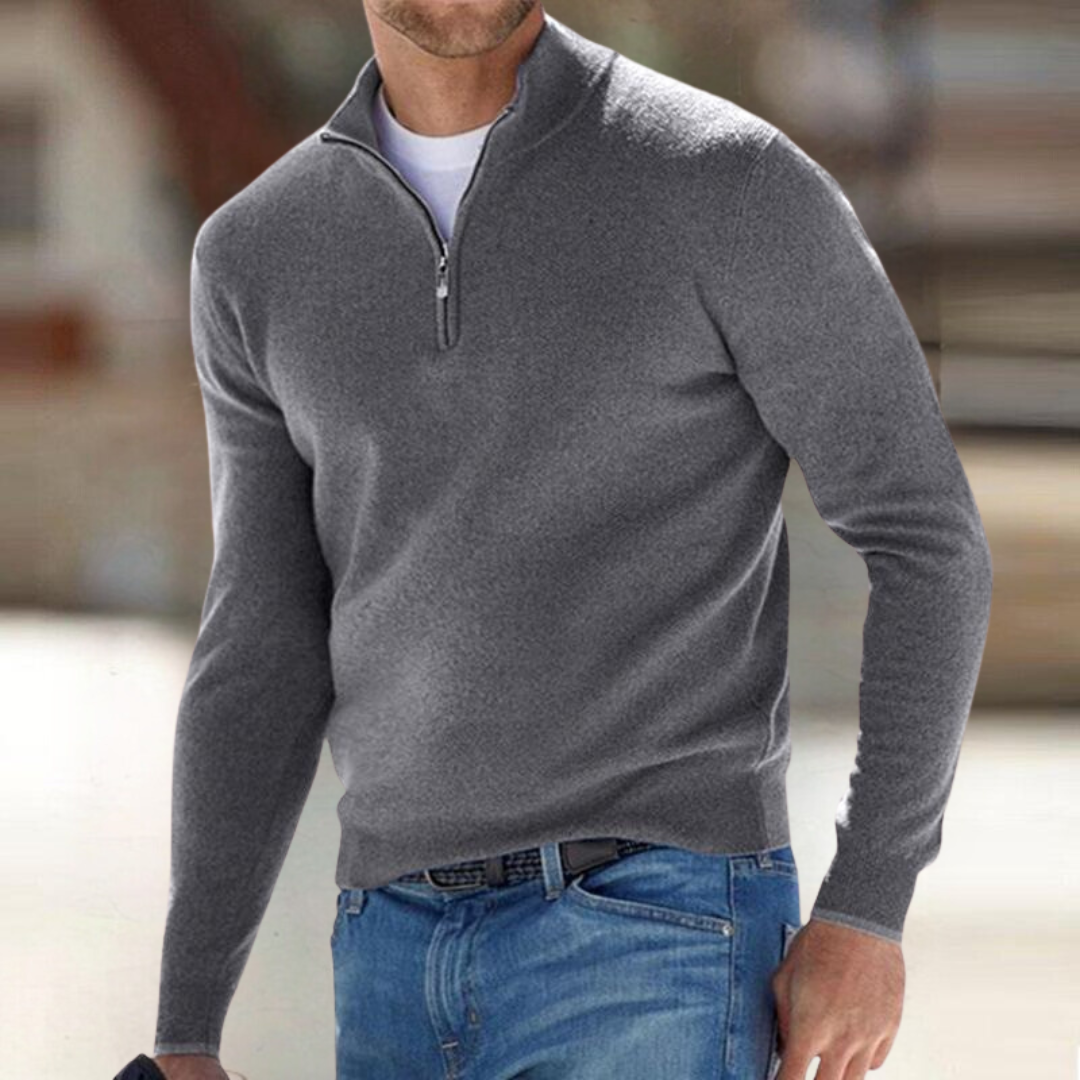 Santous-Pullover mit Reißverschluss | Marvex