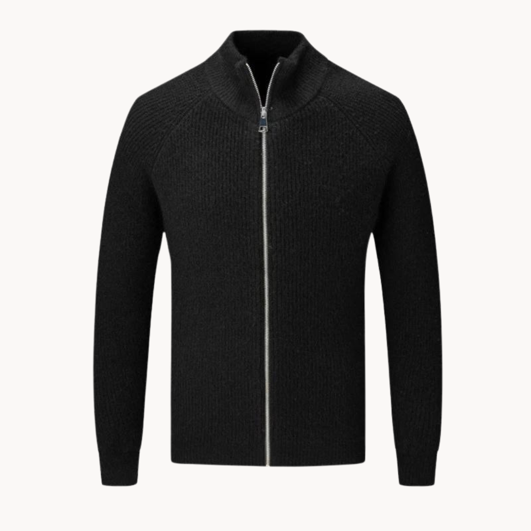 Colton Kaschmirpullover mit Reißverschluss | Marvex