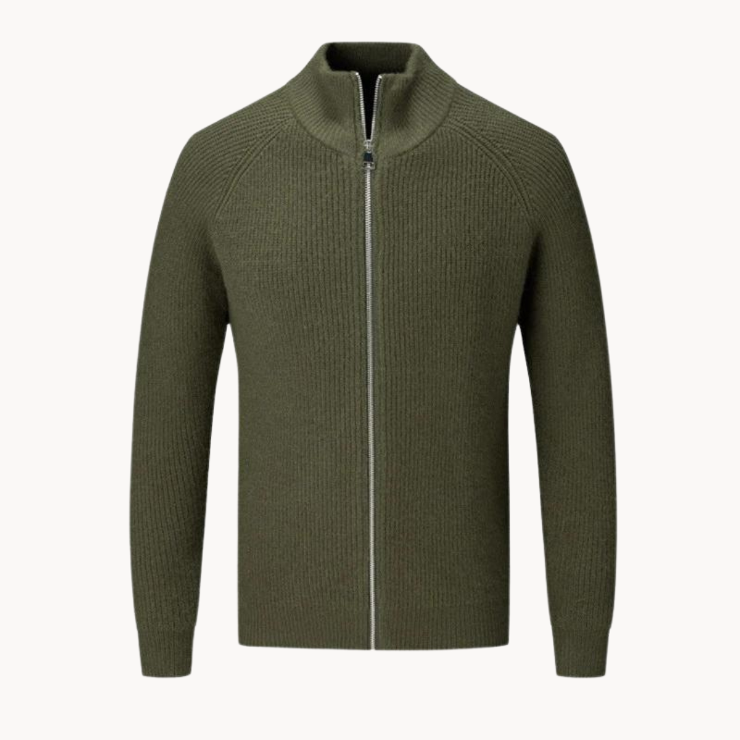 Colton Kaschmirpullover mit Reißverschluss | Marvex
