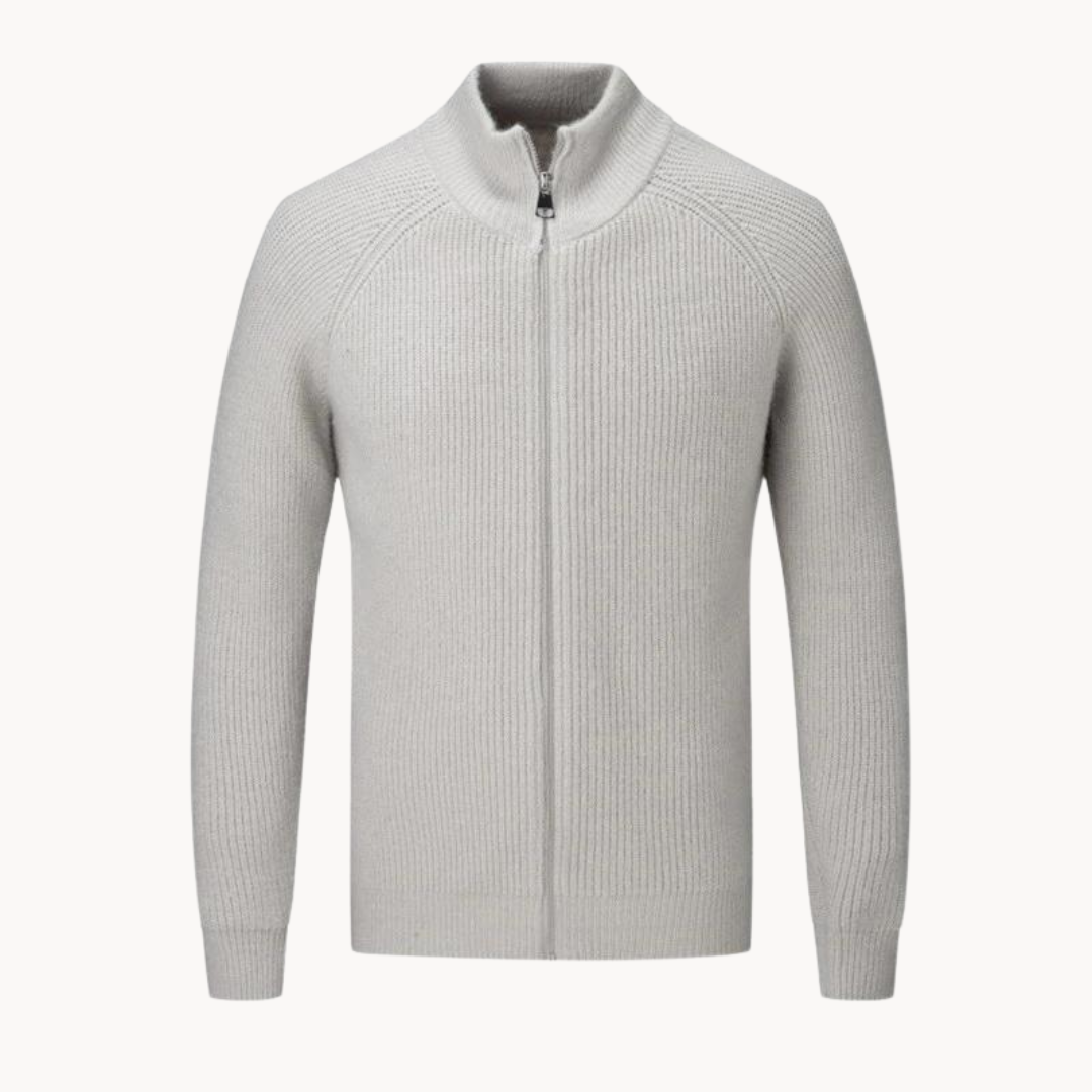 Colton Kaschmirpullover mit Reißverschluss | Marvex