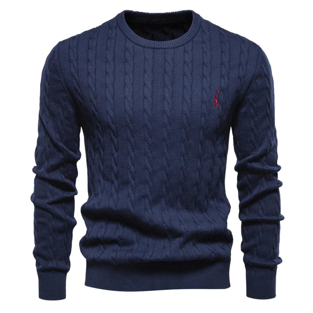 Kosta Zopfstrickpullover | Marvix