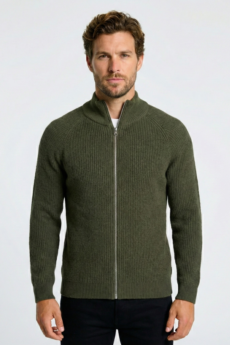 Colton Kaschmirpullover mit Reißverschluss | Marvex