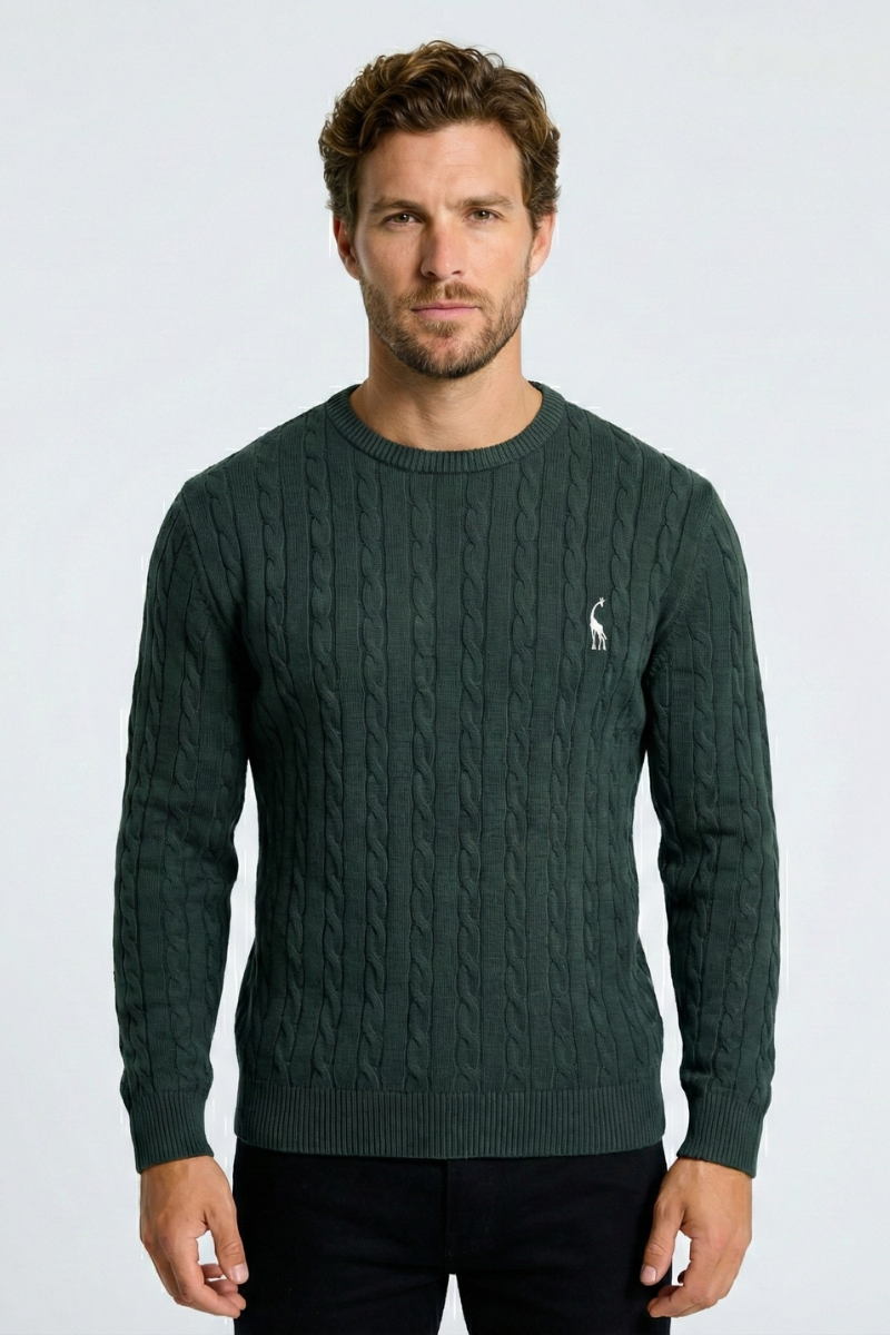 Kosta Zopfstrickpullover | Marvix