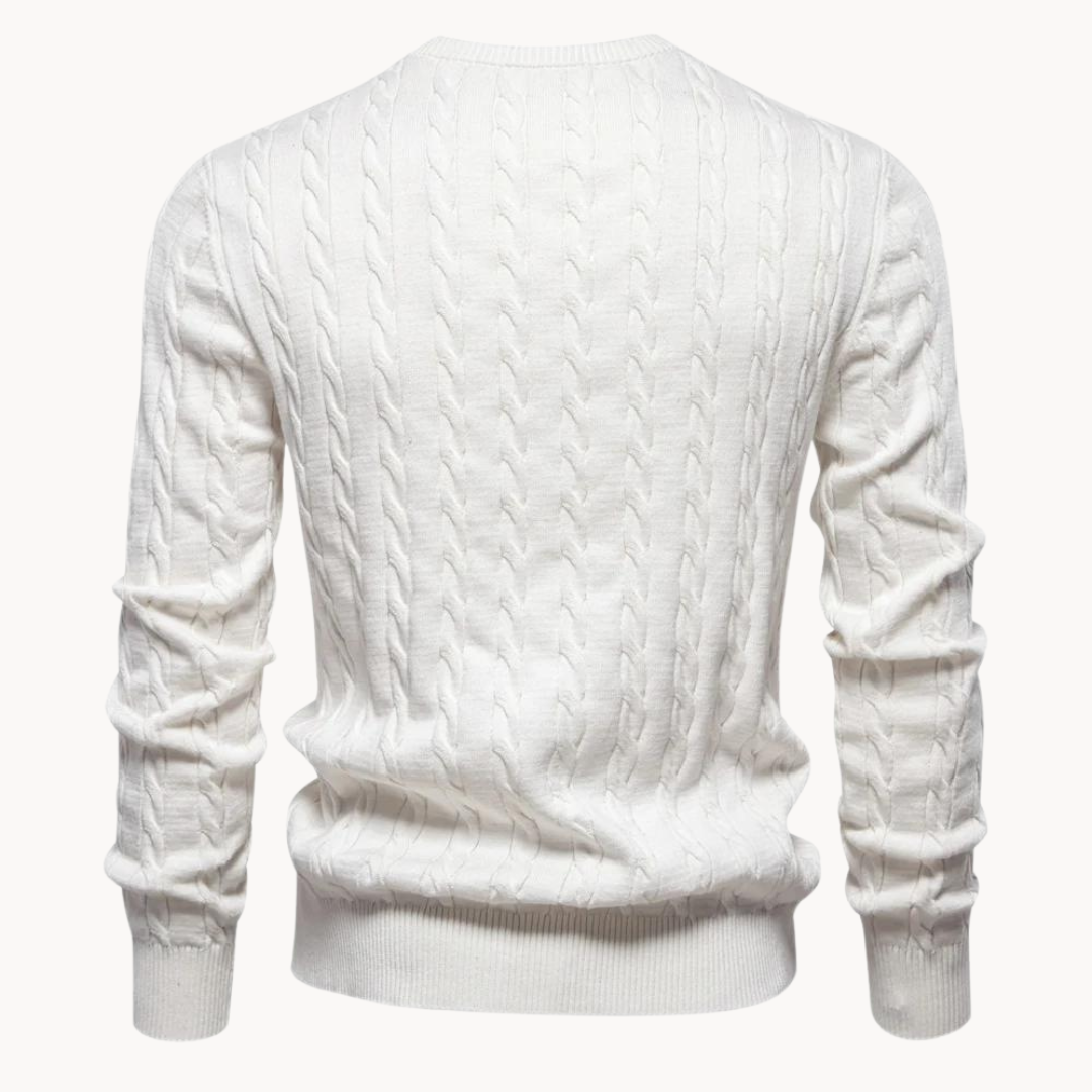 Kosta Zopfstrickpullover | Marvix