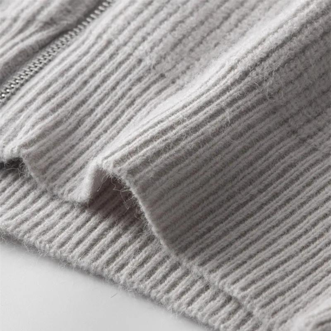 Colton Kaschmirpullover mit Reißverschluss | Marvex