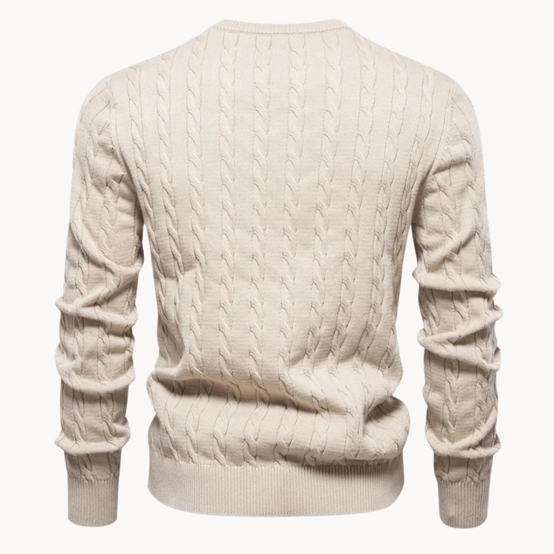 Kosta Zopfstrickpullover | Marvix