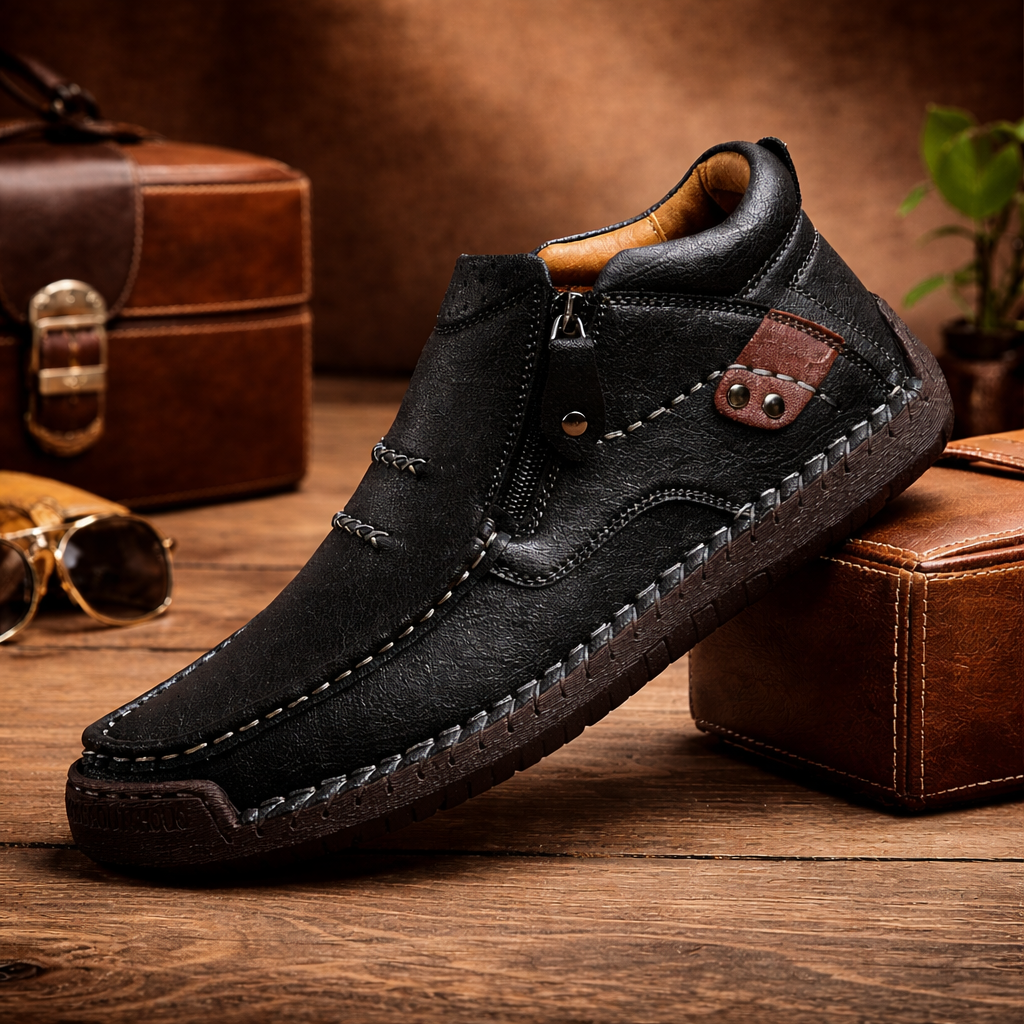 BARTON™ | Komfortable Lederschuhe