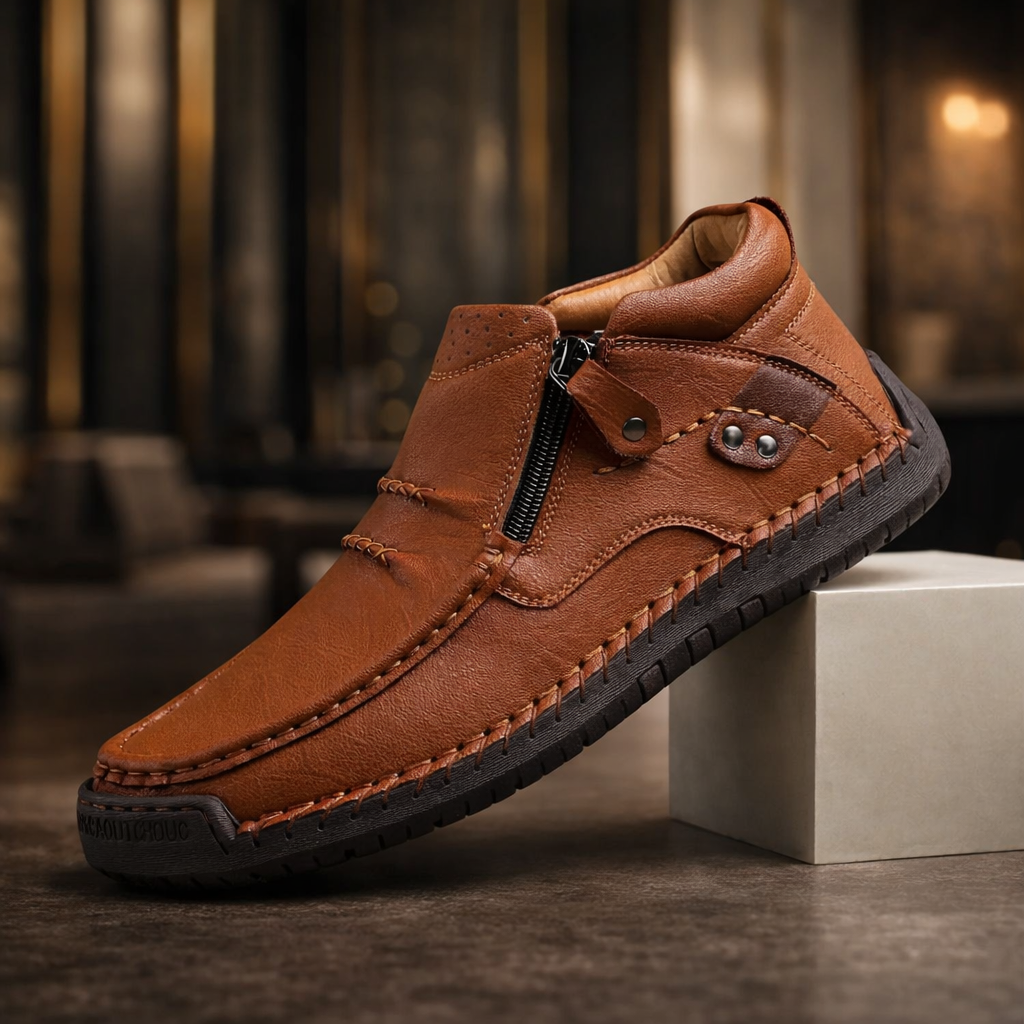 BARTON™ | Komfortable Lederschuhe
