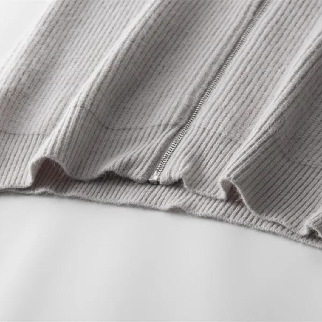 Colton Kaschmirpullover mit Reißverschluss | Marvex